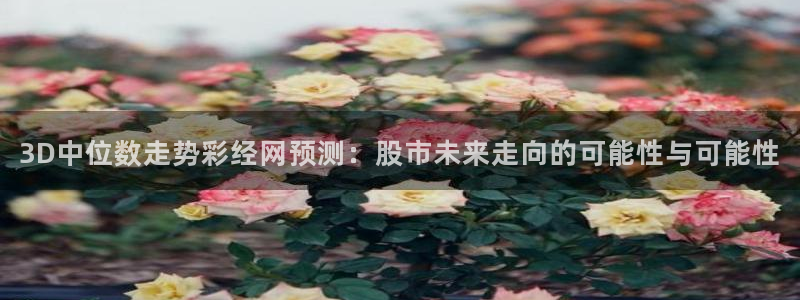 2元网走势图表：3D中位数走势彩经网预测：股市未来走向的可能性与可能性